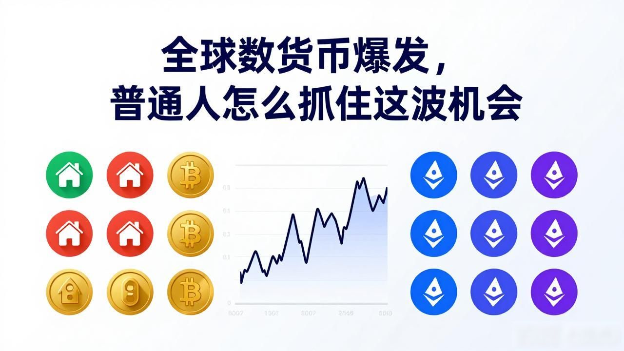 全球数字货币爆发，普通人怎么抓住这波机会
