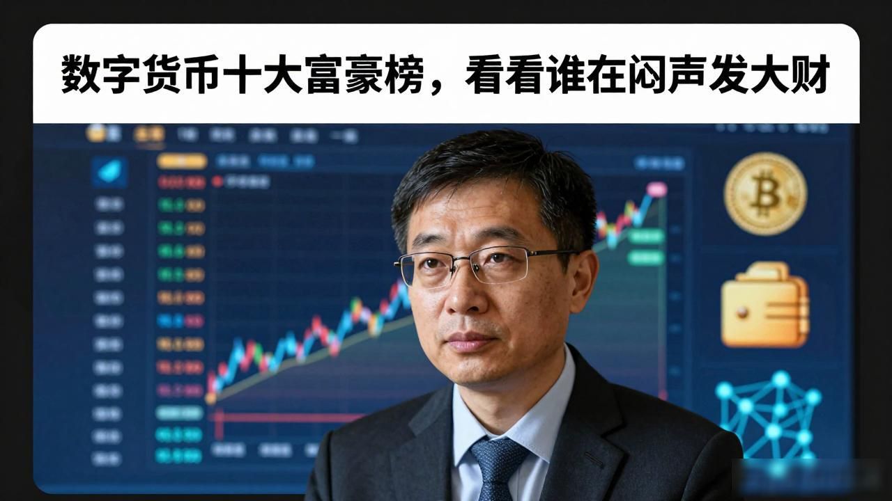 数字货币十大富豪榜，看看谁在闷声发大财