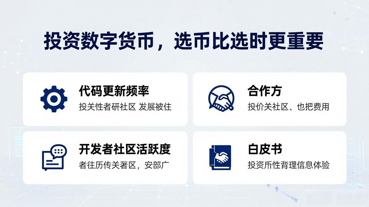 投资数字货币，选币比选时更重要