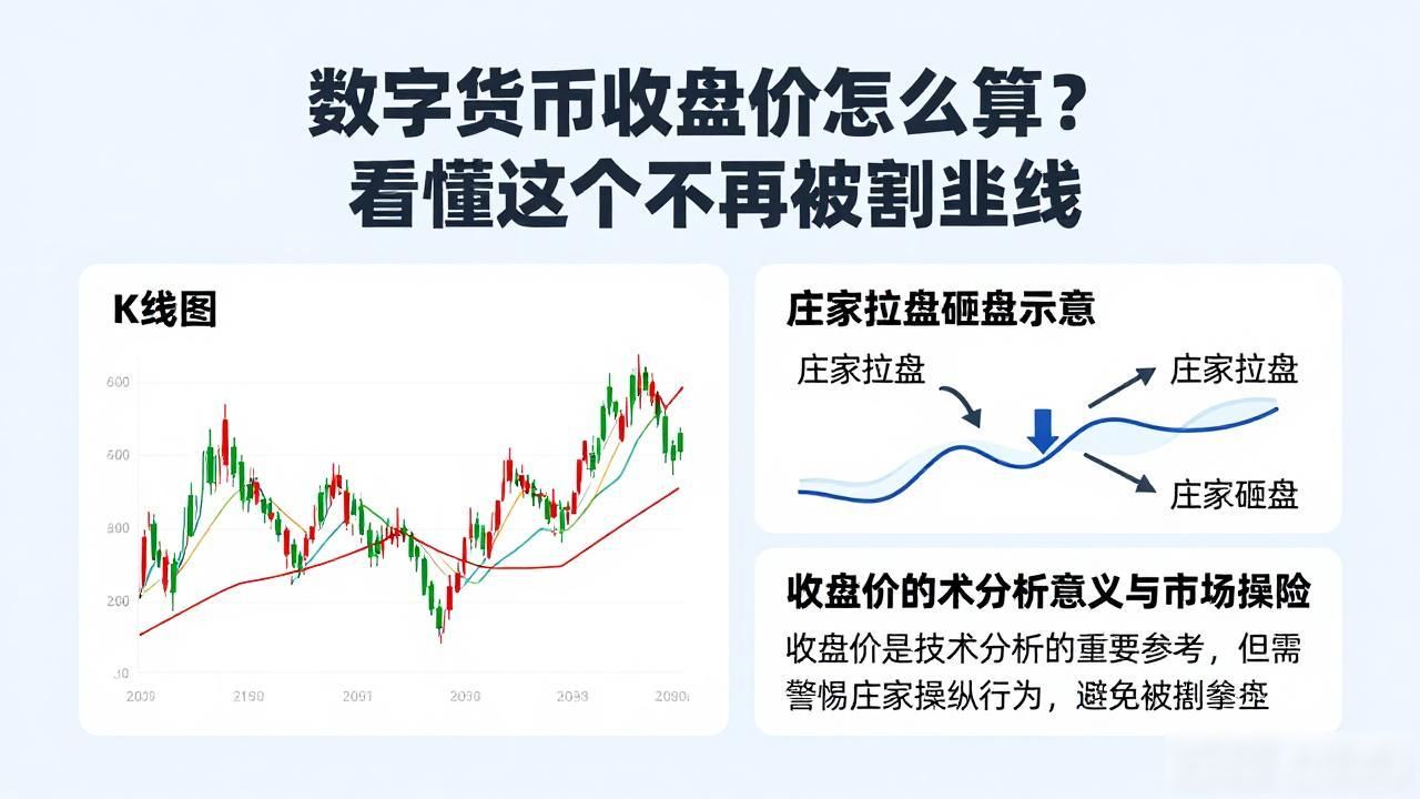 数字货币收盘价怎么算？看懂这个不再被割韭菜