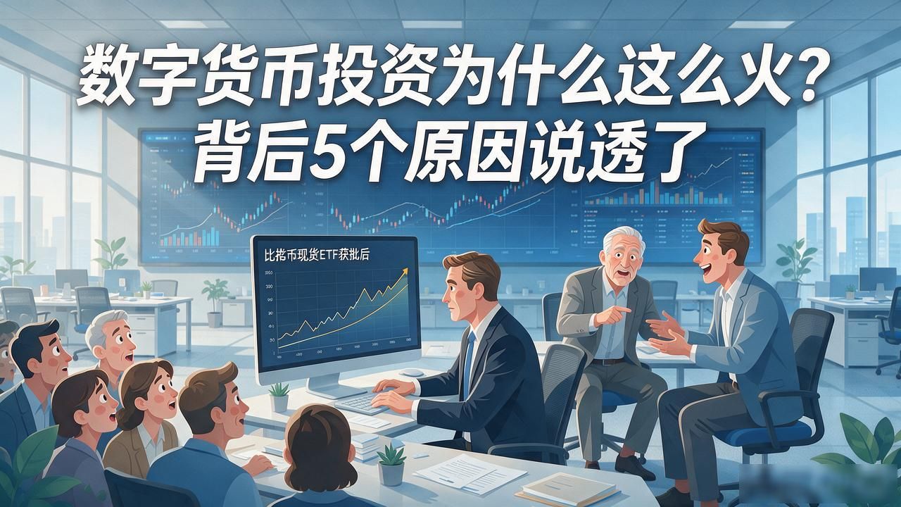 数字货币投资为什么这么火？背后5个原因说透了