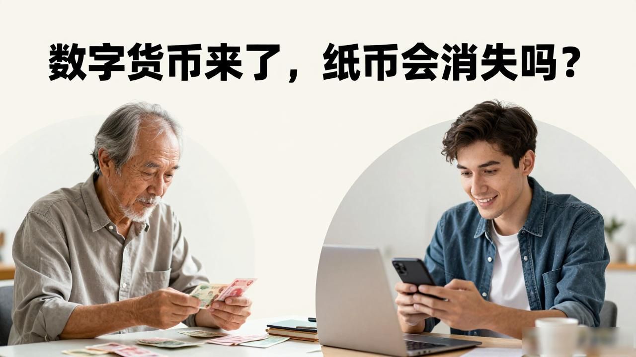 数字货币来了，纸币会消失吗？