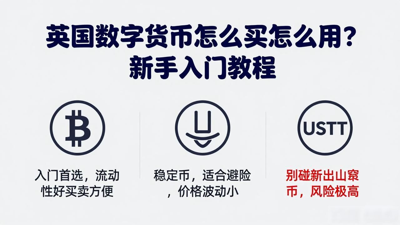 英国数字货币怎么买怎么用？新手入门教程