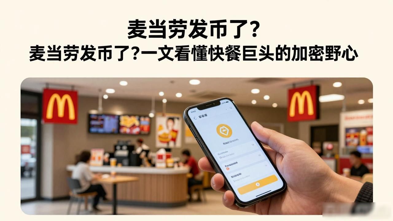 麦当劳发币了？一文看懂快餐巨头的加密野心