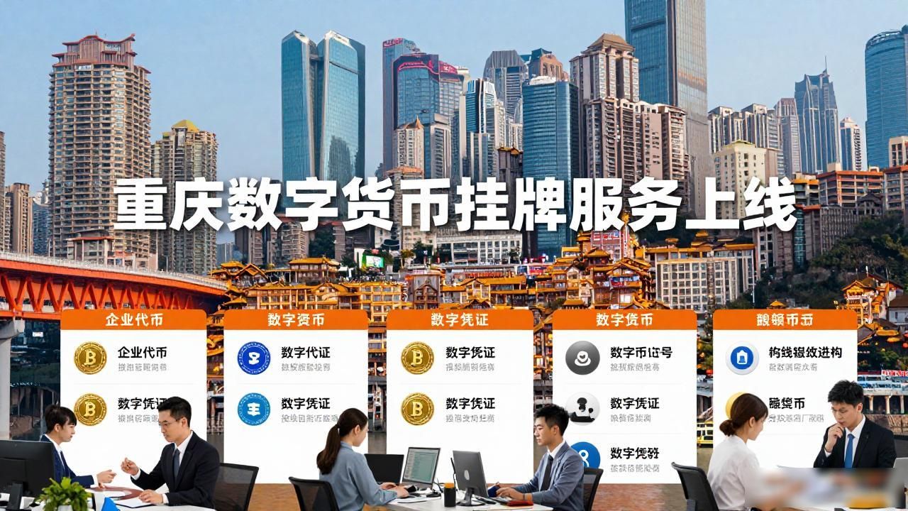 重庆数字货币挂牌服务上线，市民投资理财新选择