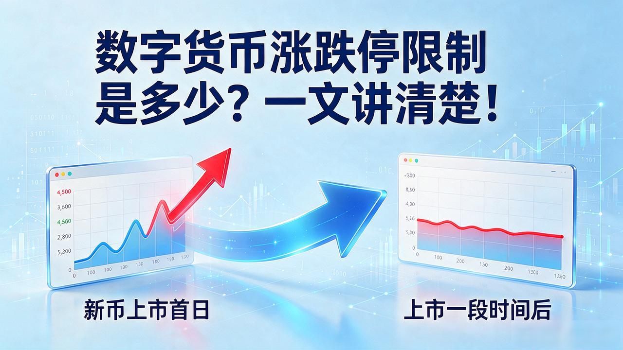 数字货币涨跌停限制是多少？一文讲清楚！