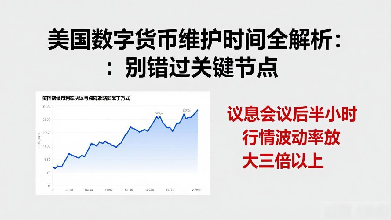 美国数字货币维护时间全解析：别错过关键节点
