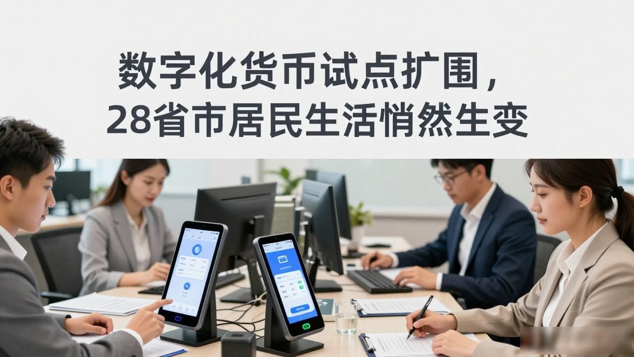 数字化货币试点扩围，28省市居民生活悄然生变