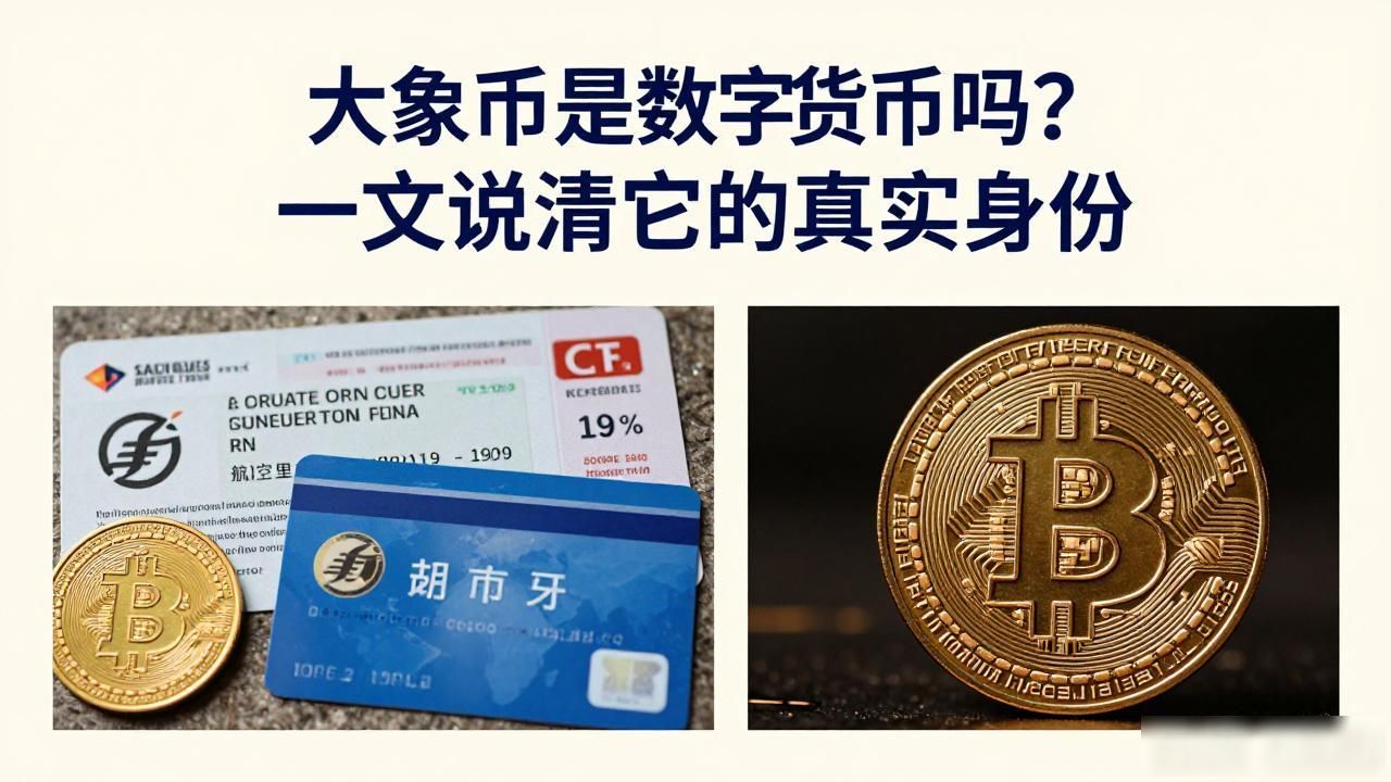 大象币是数字货币吗？一文说清它的真实身份