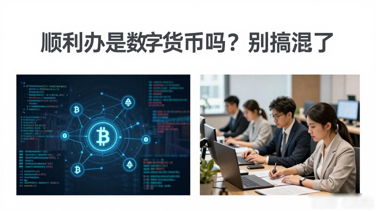 顺利办是数字货币吗？别搞混了