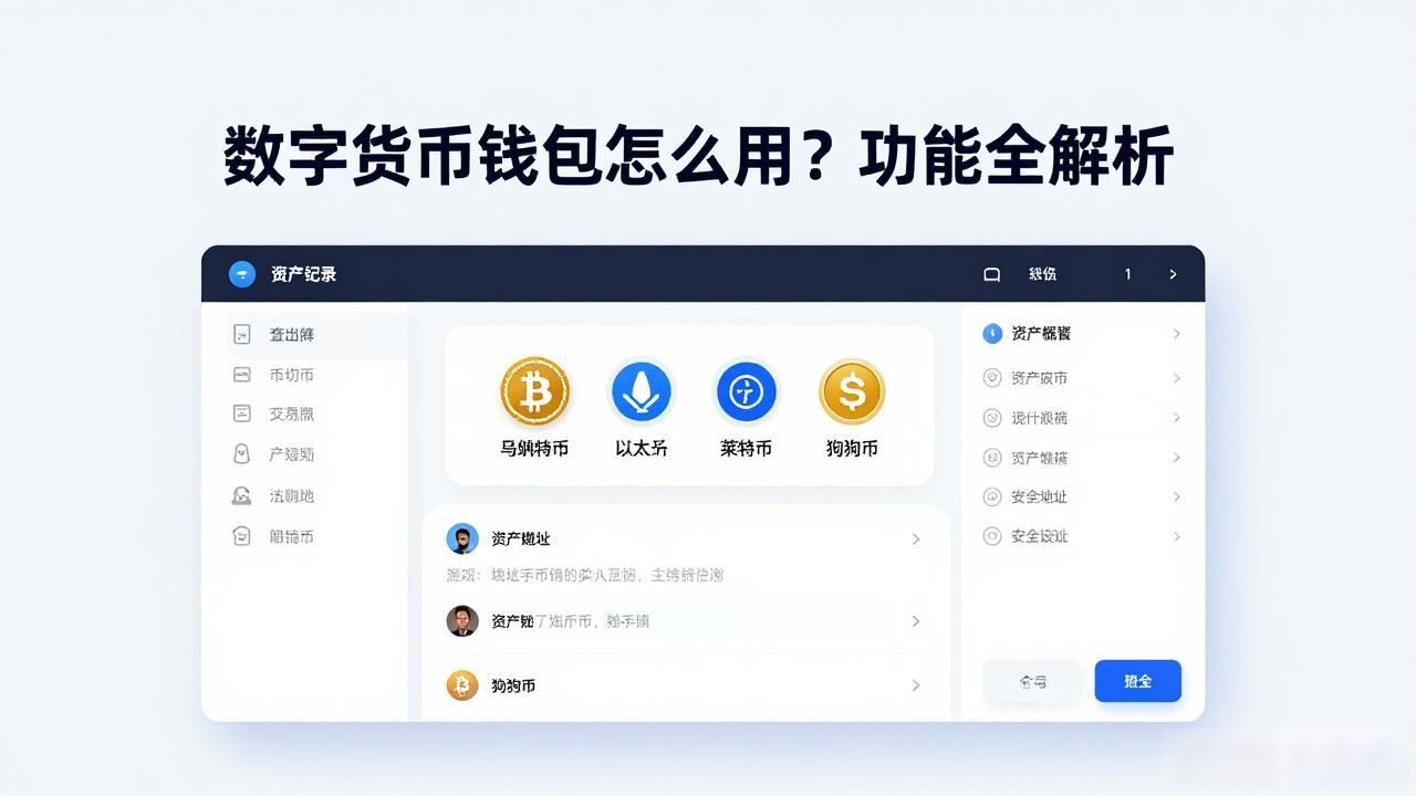 数字货币钱包怎么用？功能全解析