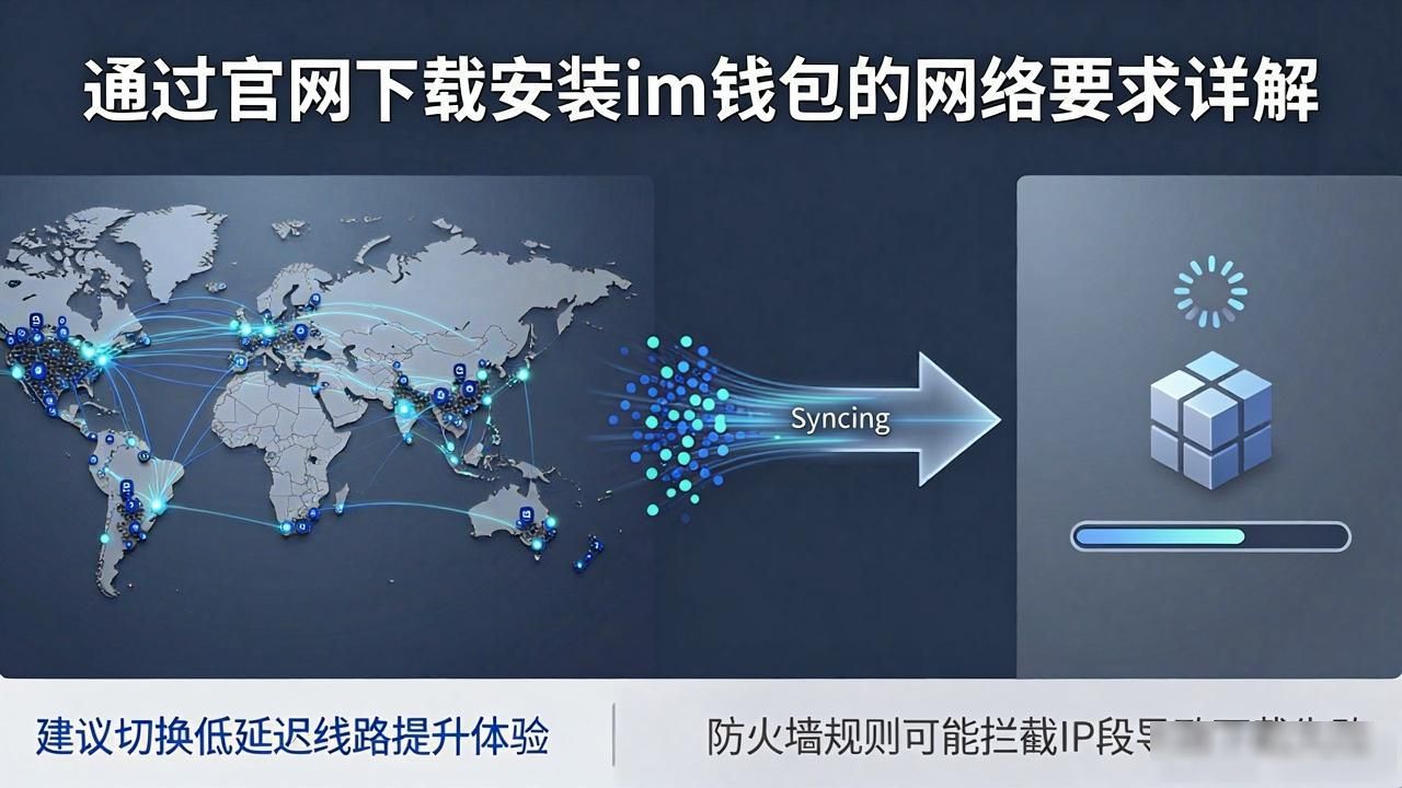 通过官网下载安装im钱包的网络要求详解