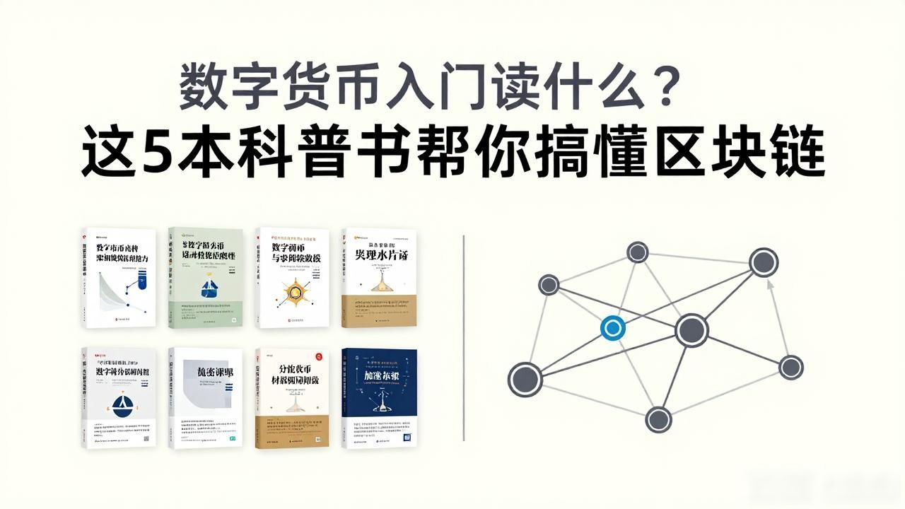 数字货币入门读什么？这5本科普书帮你搞懂区块链