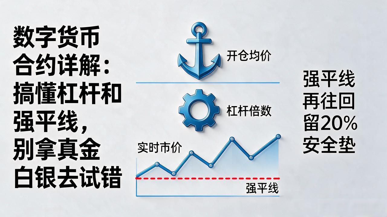 数字货币合约详解：搞懂杠杆和强平线，别拿真金白银去试错