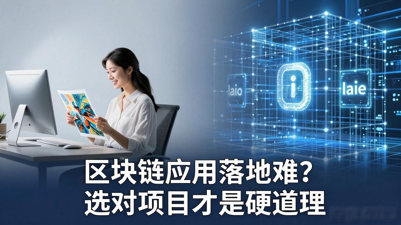 区块链应用落地难？选对项目才是硬道理