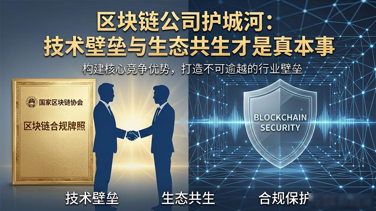 区块链公司护城河：技术壁垒与生态共生才是真本事