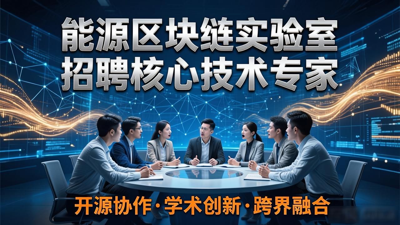 能源区块链实验室招聘核心技术专家