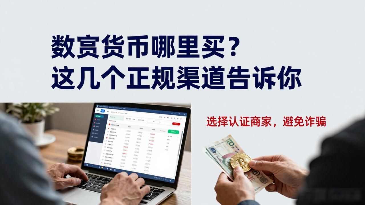 数字货币哪里买？这几个正规渠道告诉你