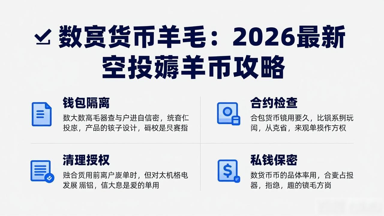 数字货币羊毛大全：2026最新空投薅羊毛攻略