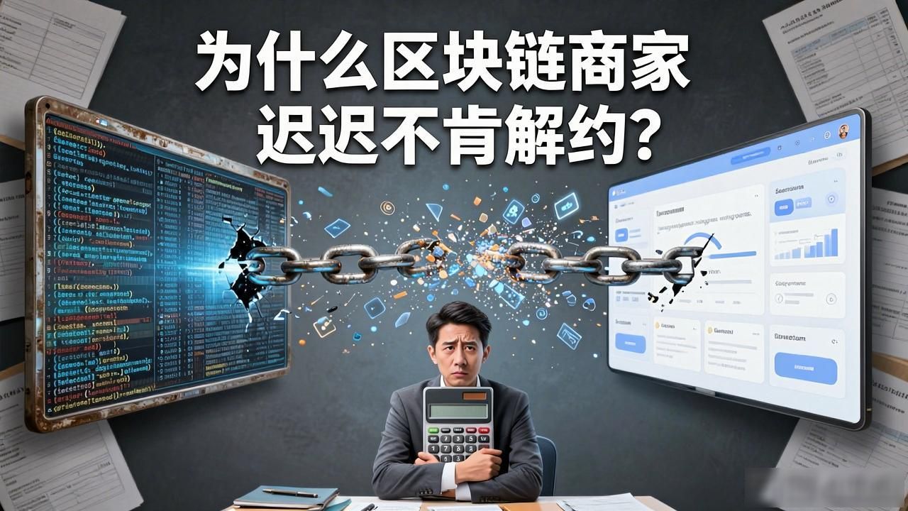 为什么区块链商家迟迟不肯解约？