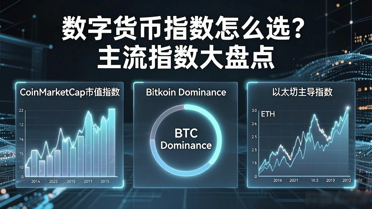 数字货币指数怎么选？主流指数大盘点