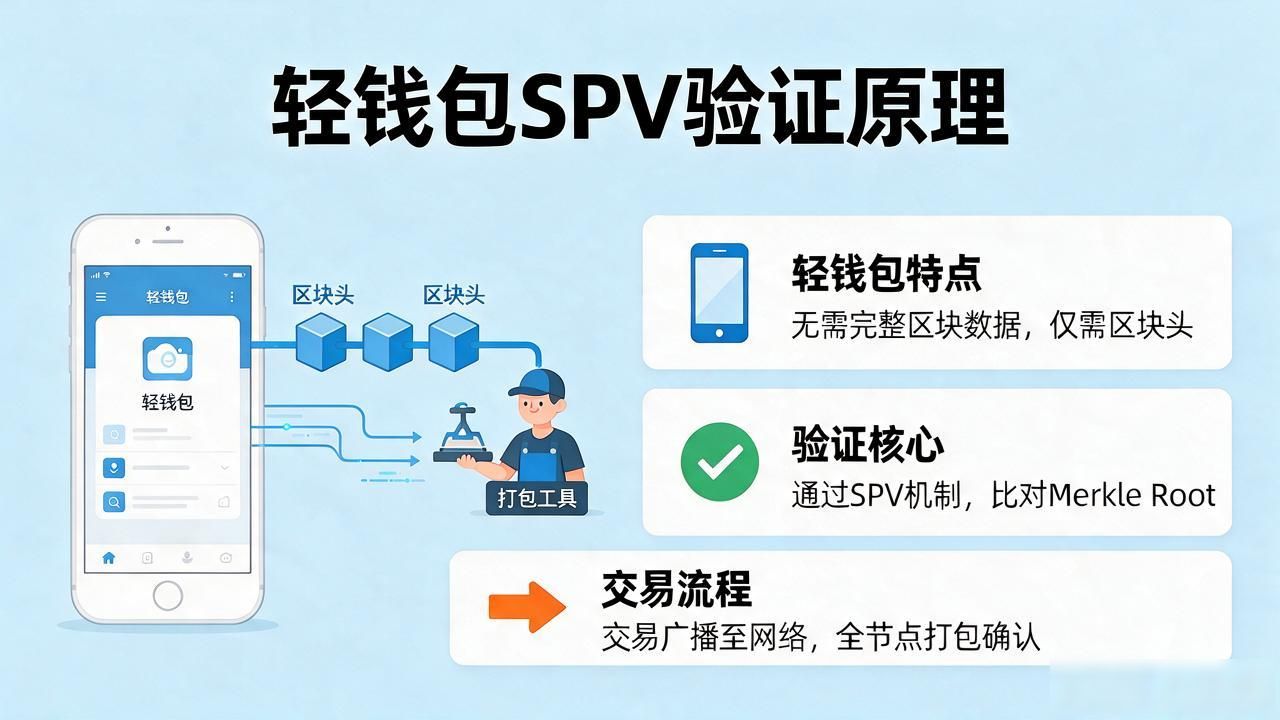 轻钱包原理：手机就能安全管币，不用下载整条链