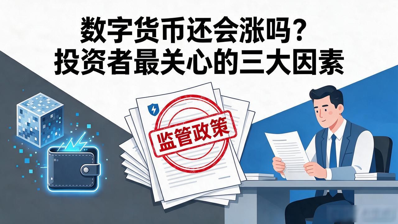 数字货币还会涨吗？投资者最关心的三大因素
