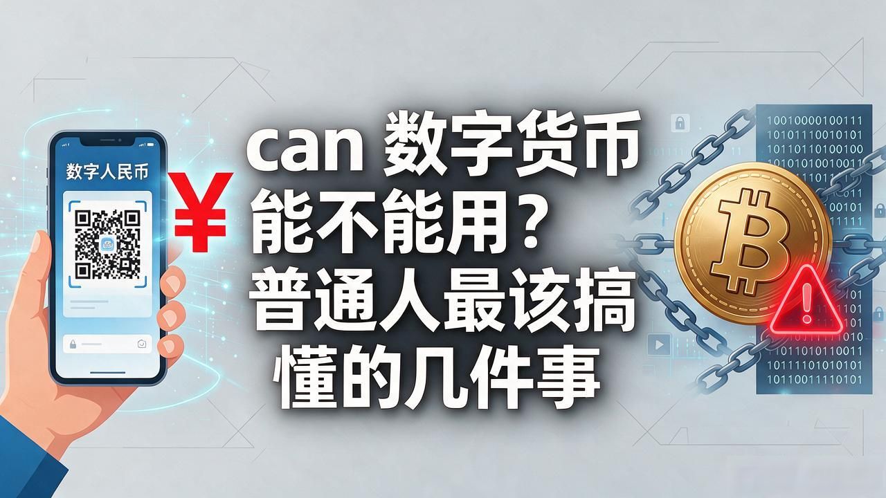 can 数字货币能不能用？普通人最该搞懂的几件事