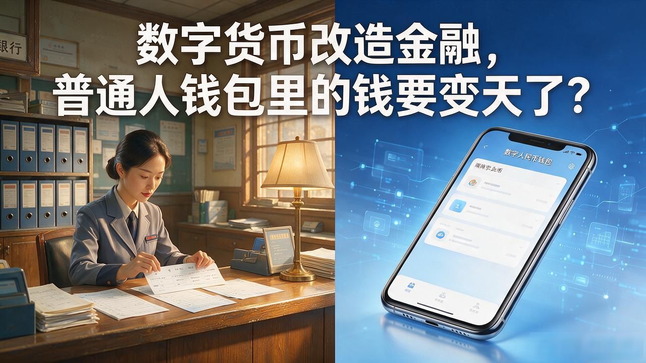 数字货币改造金融，普通人钱包里的钱要变天了？