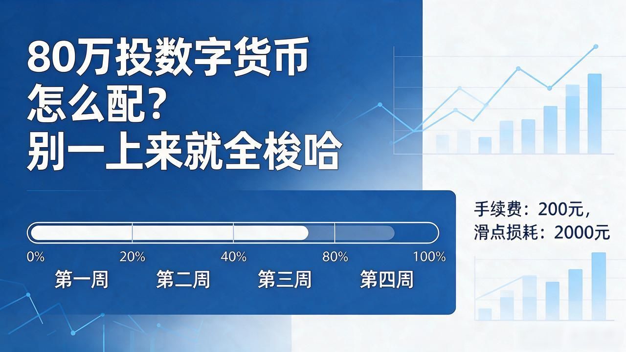 80万投数字货币怎么配？别一上来就全梭哈