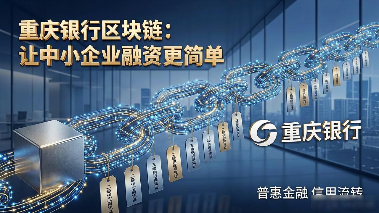 重庆银行区块链：让中小企业融资更简单