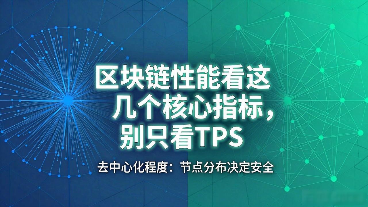 区块链性能看这几个核心指标，别只看TPS