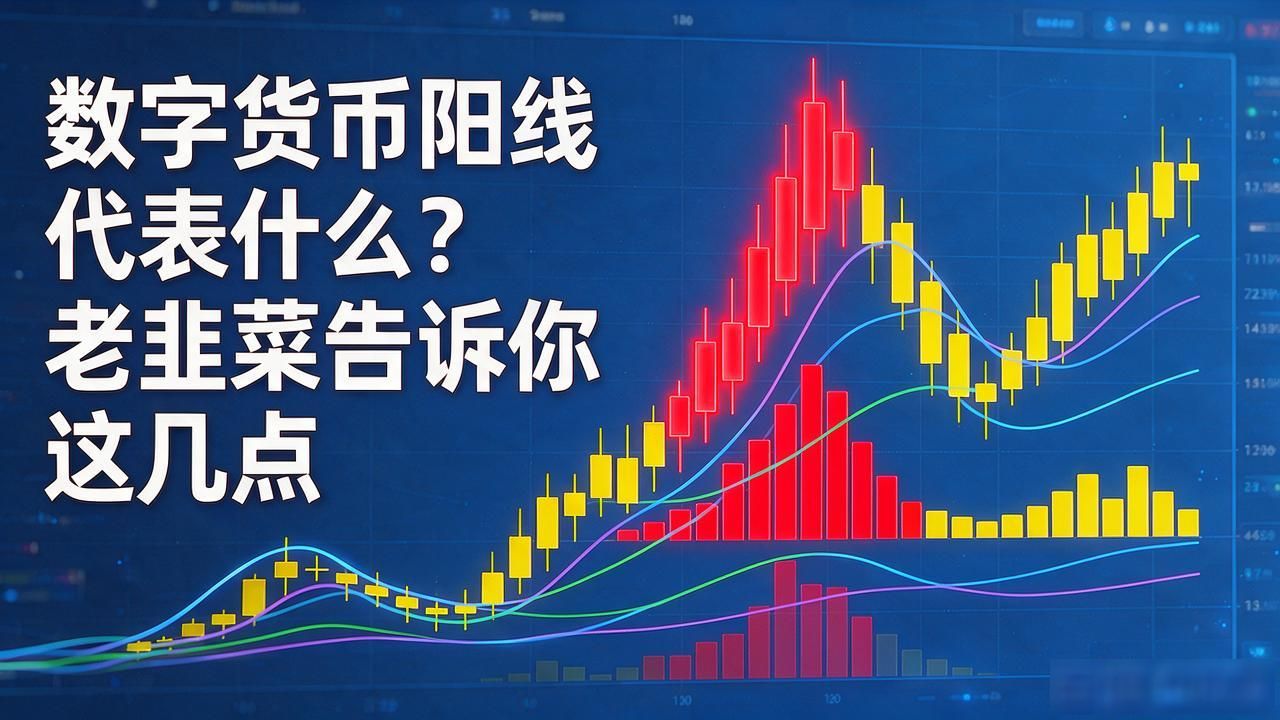 数字货币阳线代表什么？老韭菜告诉你这几点