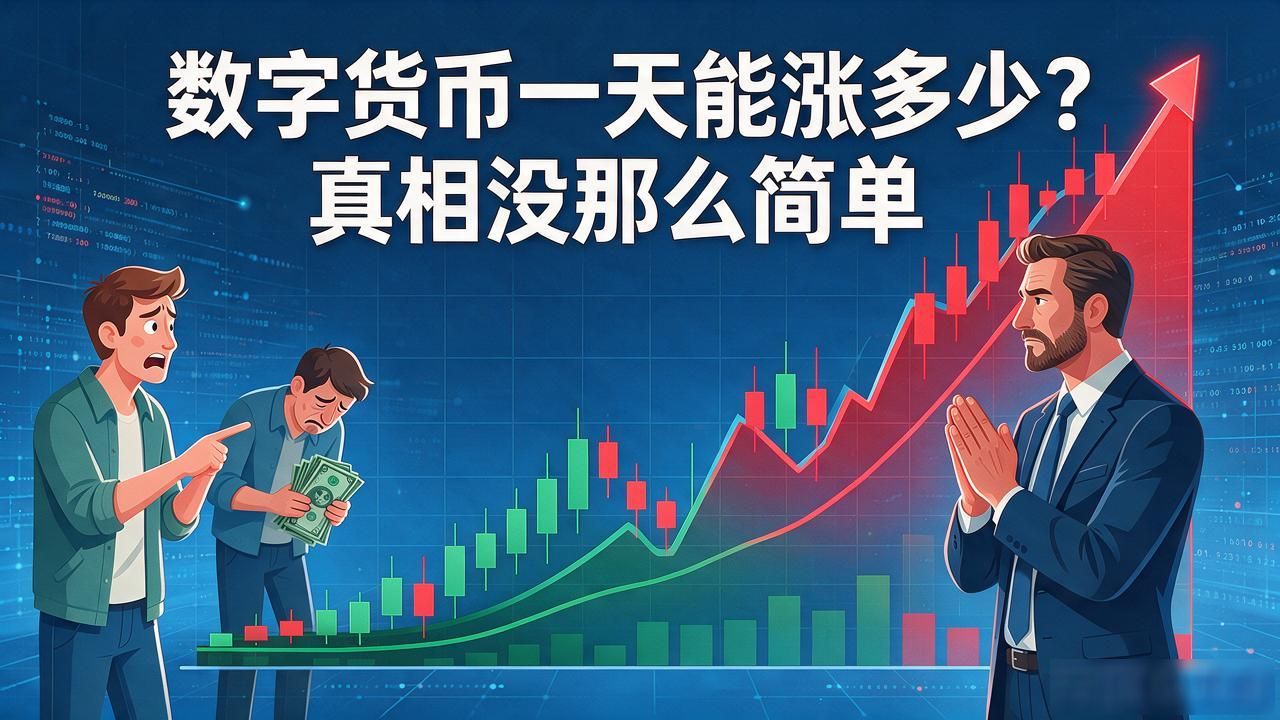 数字货币一天能涨多少？真相没那么简单