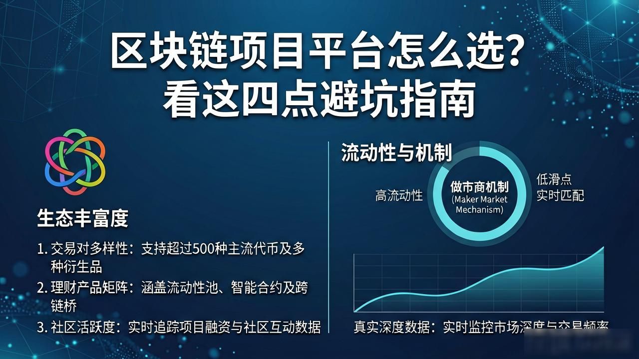 区块链项目平台怎么选？看这四点避坑指南