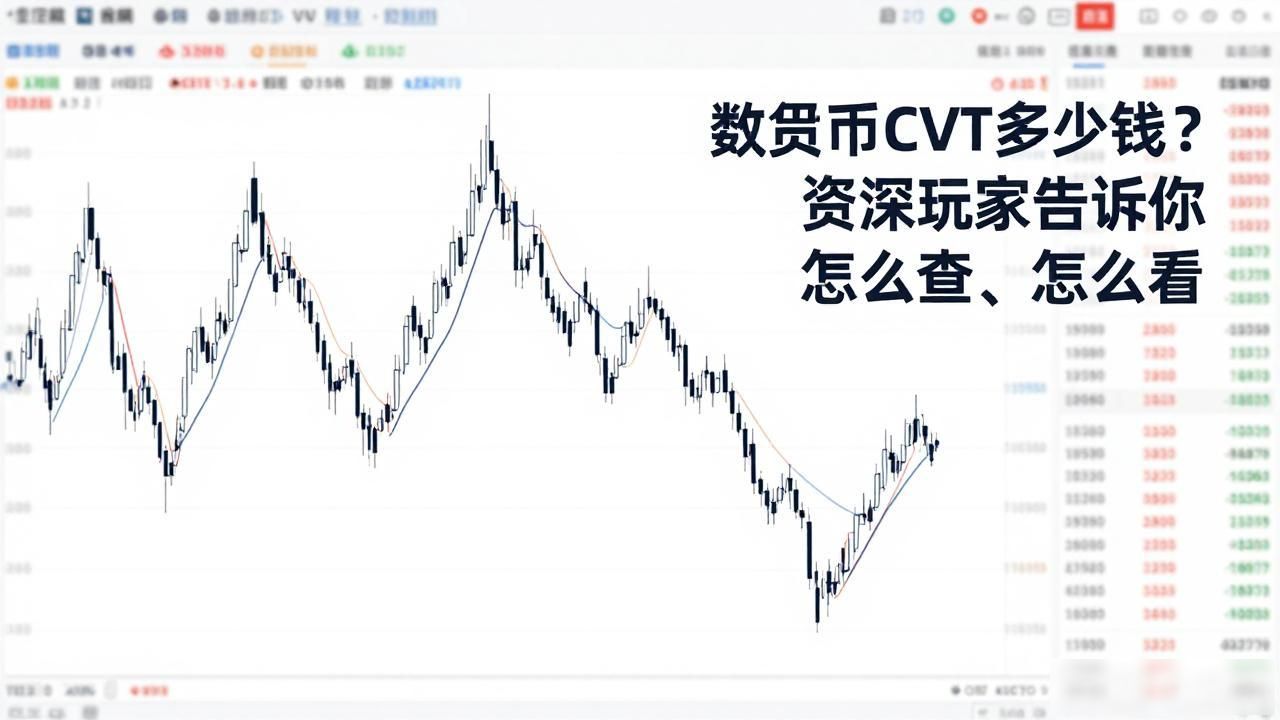 数字货币CVT多少钱？资深玩家告诉你怎么查、怎么看