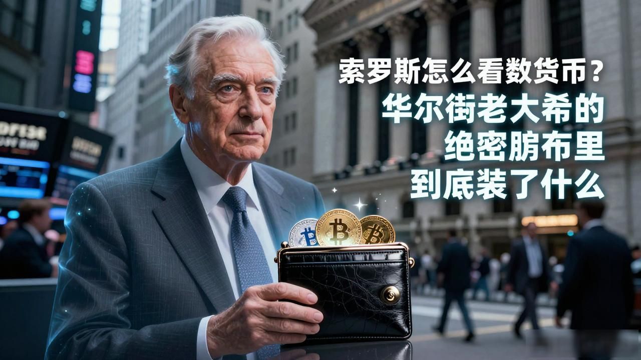 索罗斯怎么看数字货币？华尔街老狐狸的加密钱包里到底装了什么