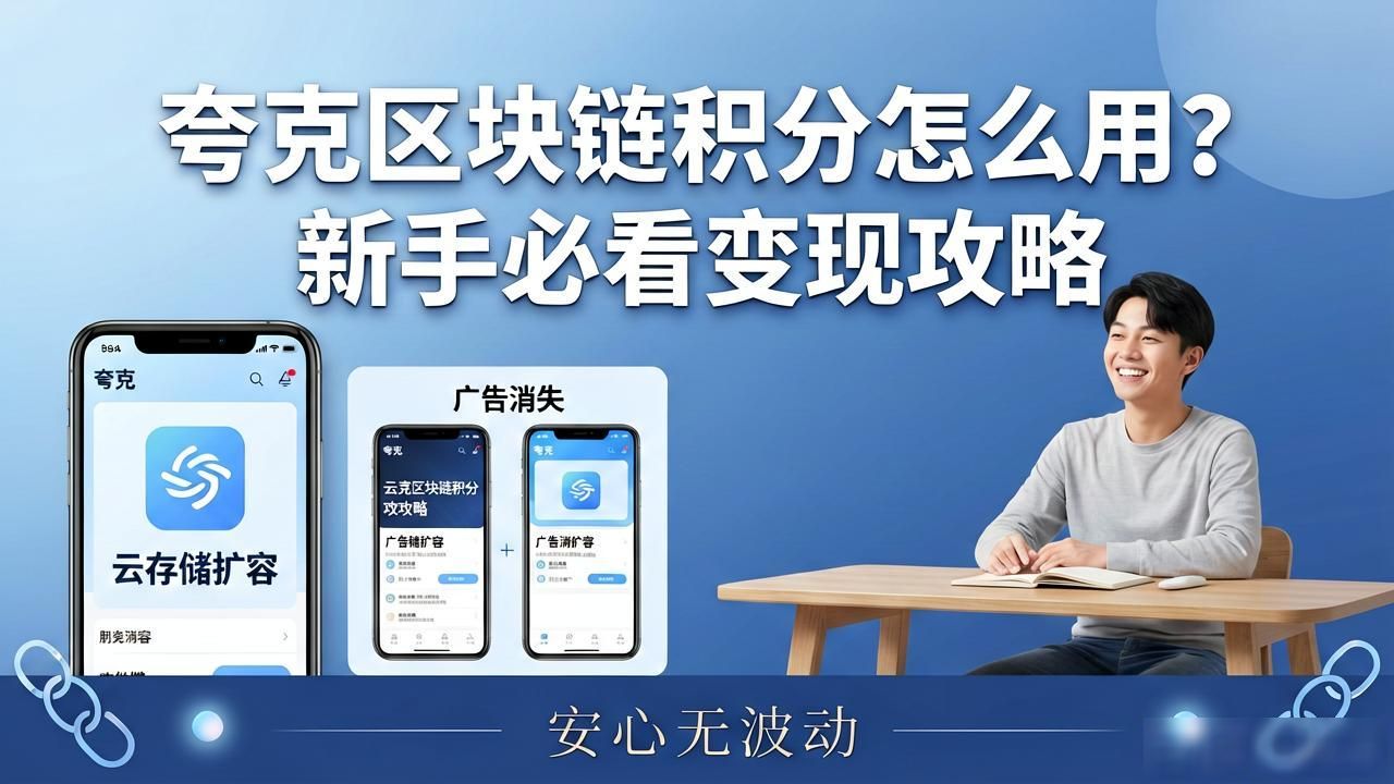 夸克区块链积分怎么用？新手必看变现攻略