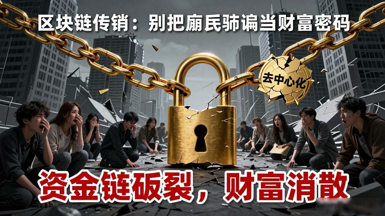 区块链传销：别把庞氏骗局当财富密码