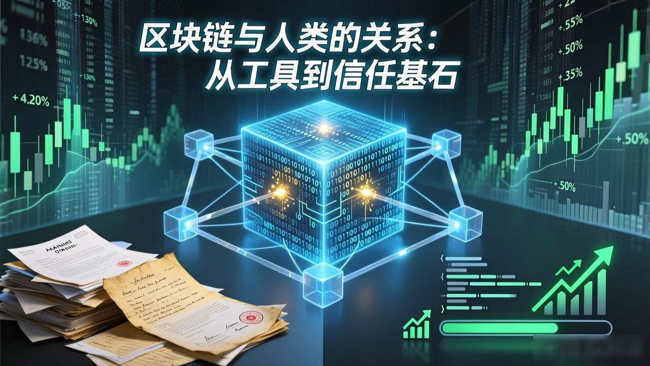 区块链与人类的关系：从工具到信任基石