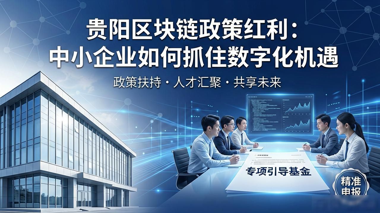 贵阳区块链政策红利：中小企业如何抓住数字化机遇