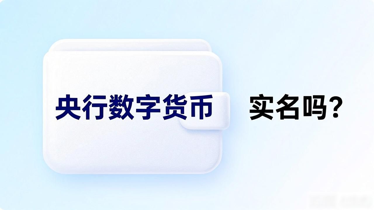 央行数字货币实名吗？数字人民币实名认证详解