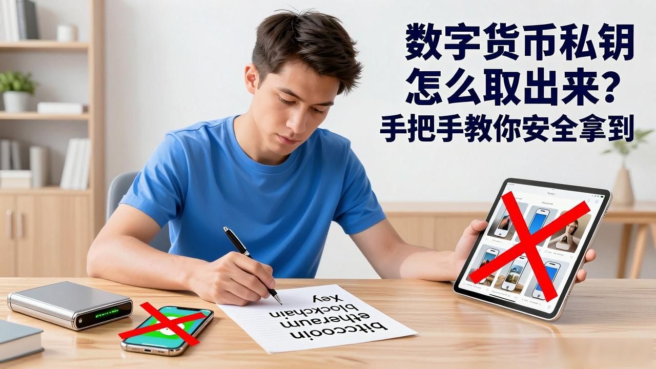 数字货币私钥怎么取出来？手把手教你安全拿到