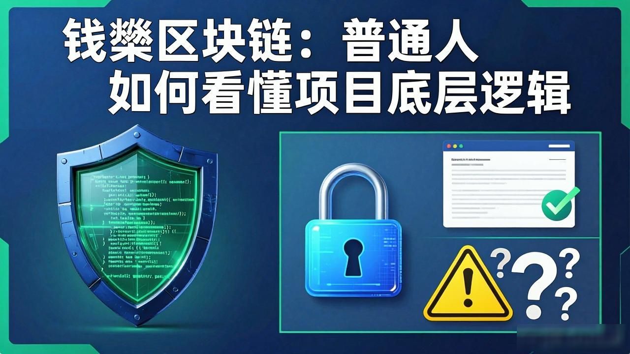钱燊区块链：普通人如何看懂项目底层逻辑