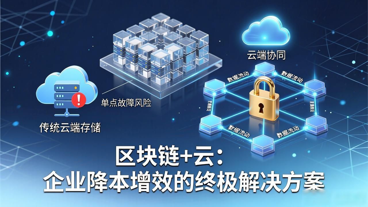 区块链+云：企业降本增效的终极解决方案