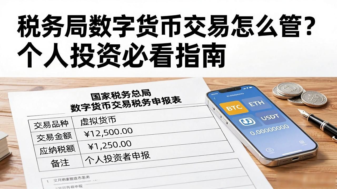 税务局数字货币交易怎么管？个人投资必看指南