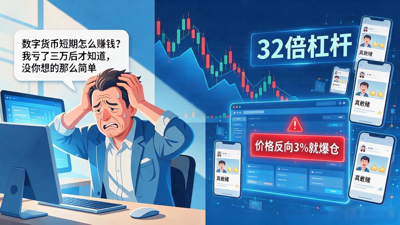 数字货币短期如何赚钱_高杠杆合约爆仓风险_数字货币短线交易手续费滑点