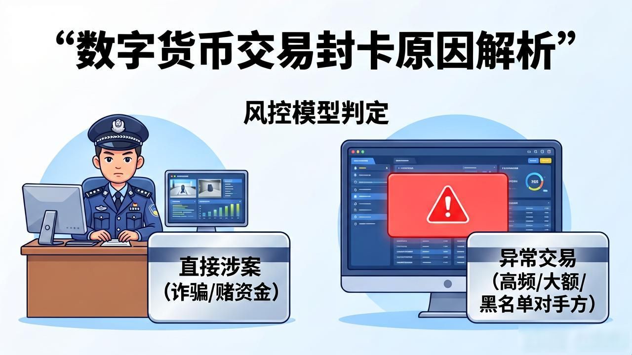 担心银行卡被冻结虚拟货币交易_数字货币会不会封卡_虚拟货币交易银行风控