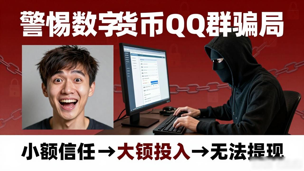 警惕数字货币QQ群骗局
