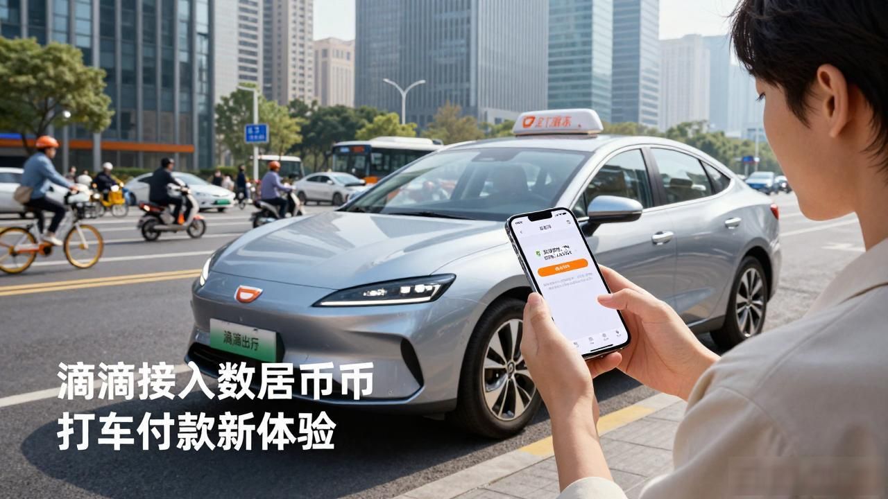 滴滴接入数字货币，打车付款新体验